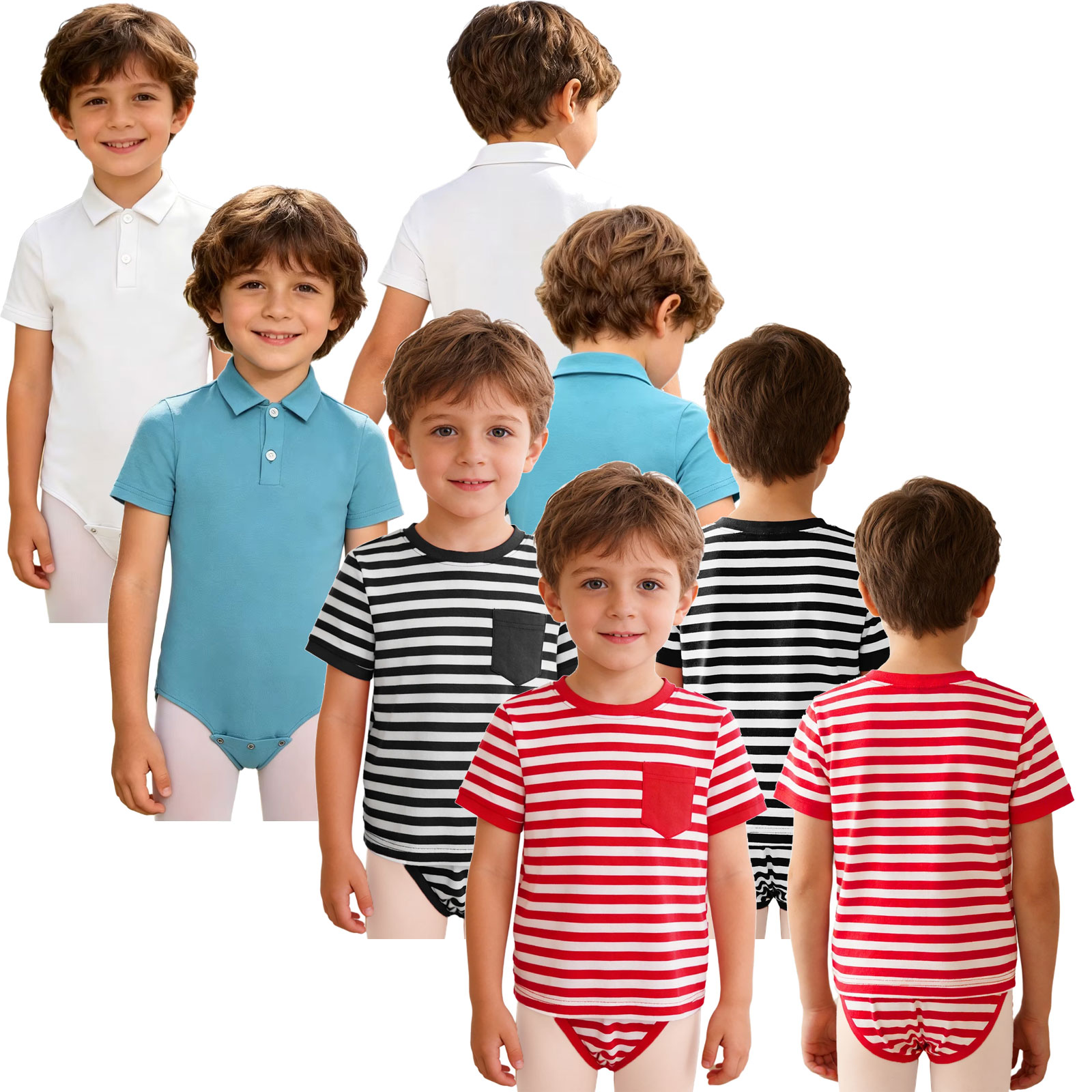 Summer Clothing Boys - Çocuklar için Özel İhtiyaçlara Sahip Adaptif