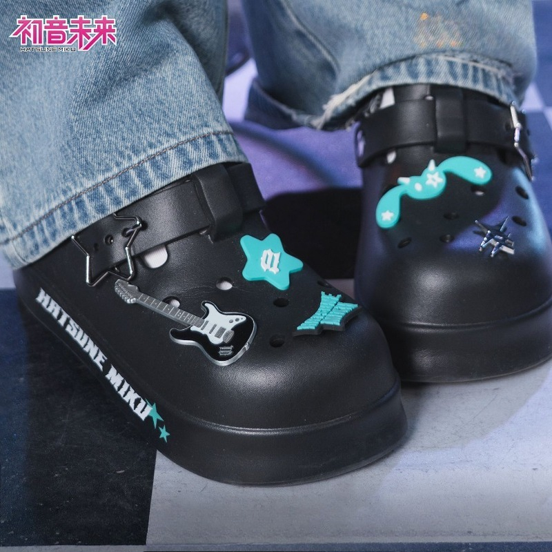 Japan Summer Festival Clothing - Hatsune Miku Rock Future Sandalet Yaz