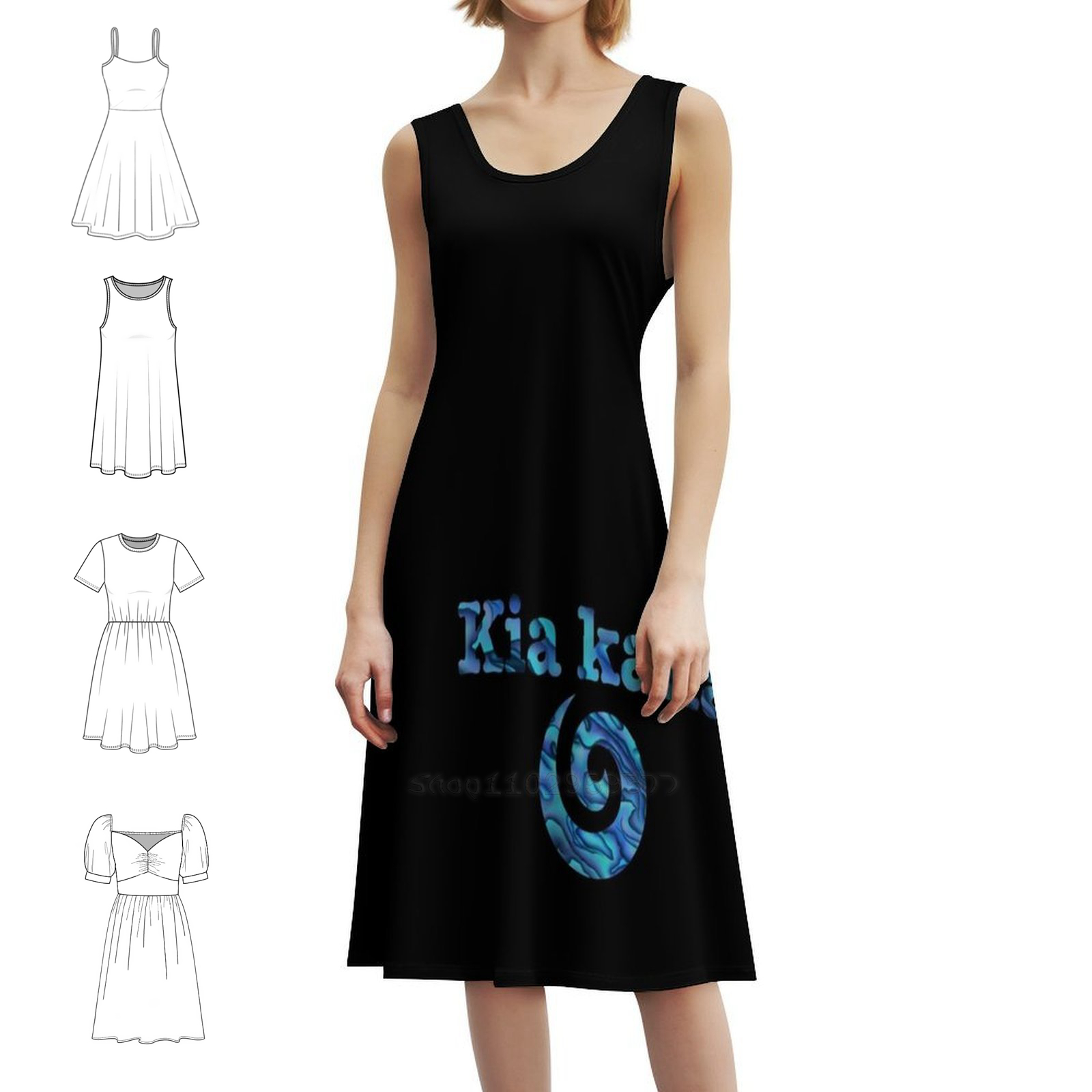 Summer Clothing Nz - Kaha Koru Sevgiliye Yaka Elbise Zarif