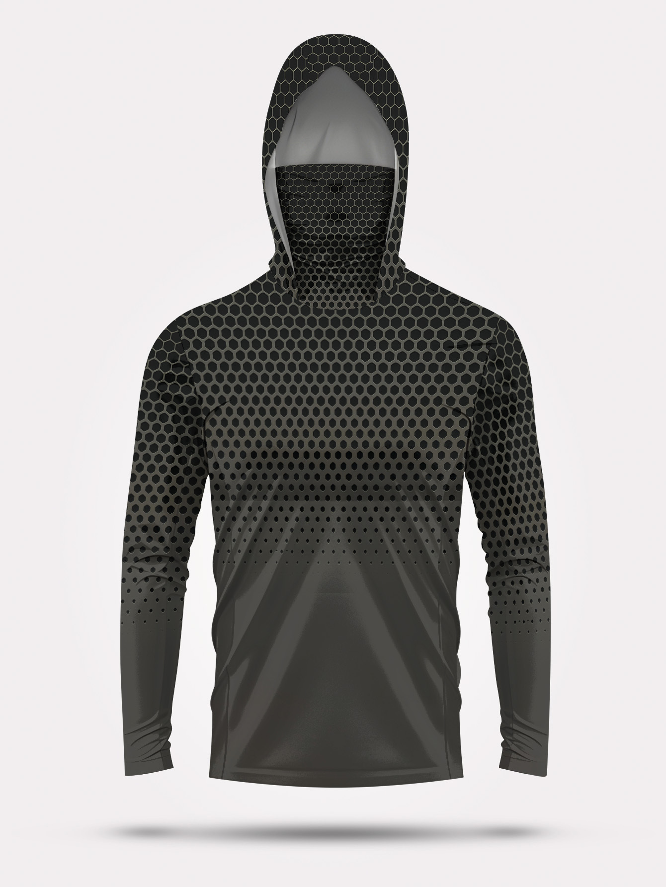 Summer Clothing Mens - Erkek Kapüşonlu Balıkçı Gömleği Uzun Kollu