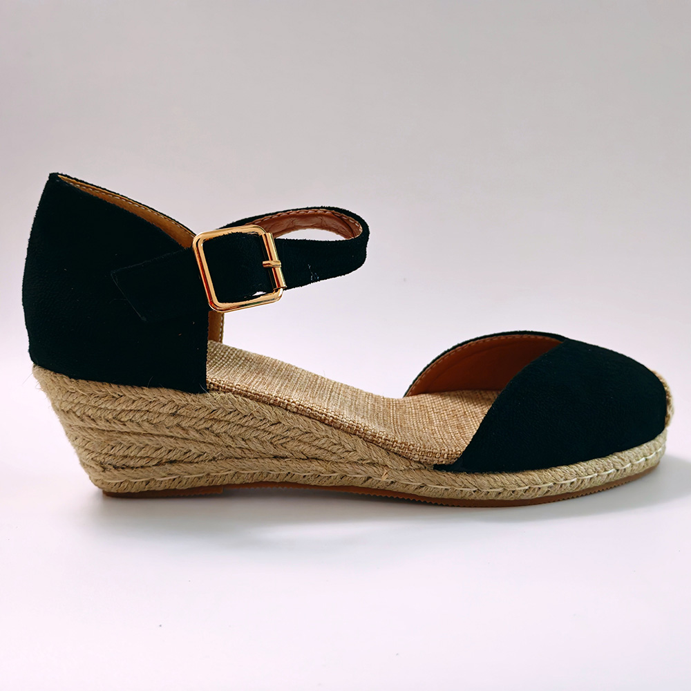 Espadrille Sandal Women - Kadın Dolgu Topuklu Espadril Sandalet Platform