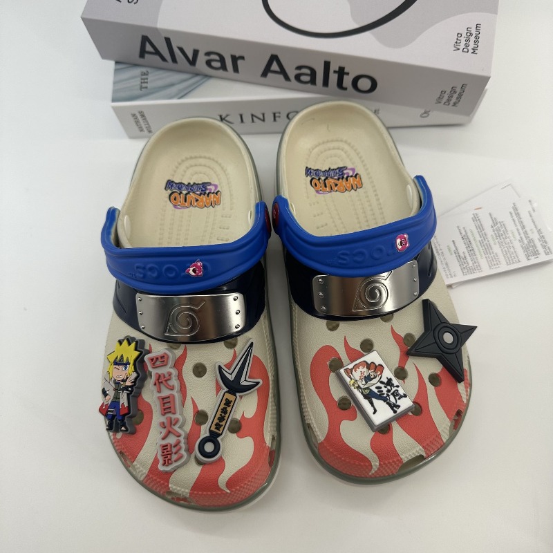 Japan Summer Festival Clothing - Naruto Anime Namikaze Minato Terlikleri Erkek