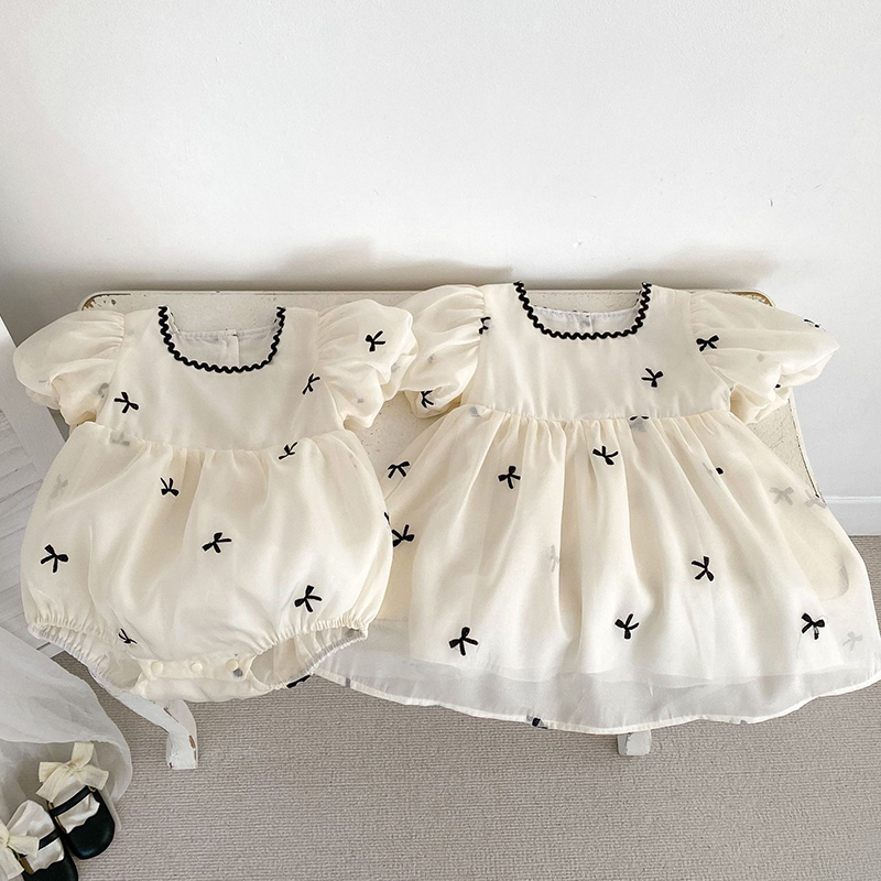Çocuklar Sisters Giyim Yaz Beb - Summer Gauze Clothing incelemesi ve fiyatı