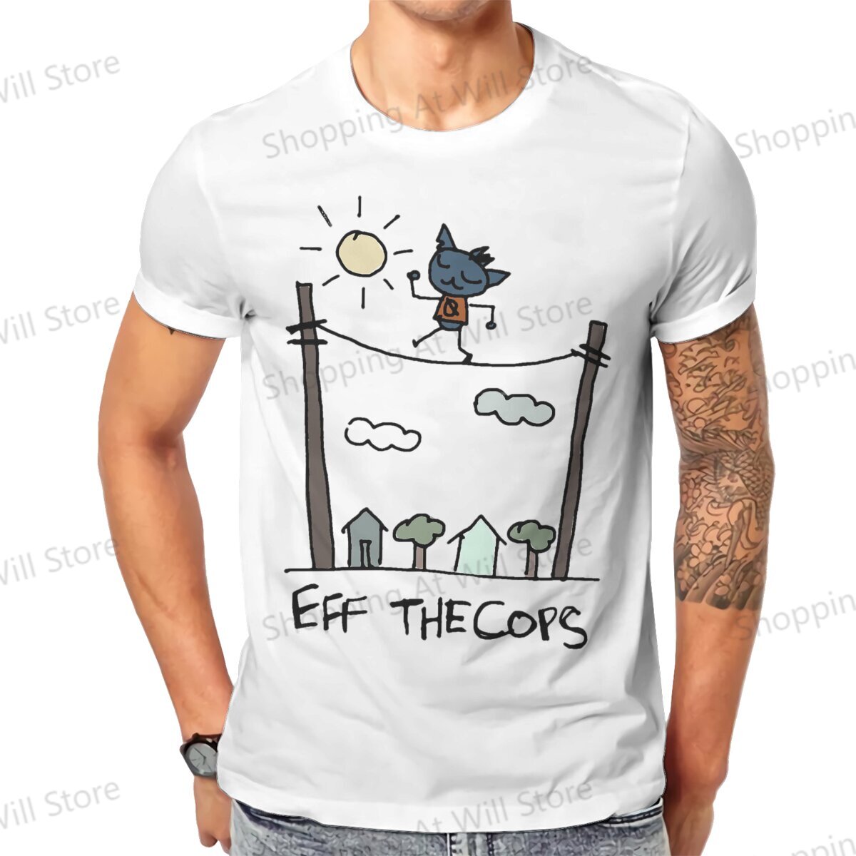 Yaz erkek ve kadın T-shirt Mae - Summer Clothing Drawing incelemesi ve fiyatı