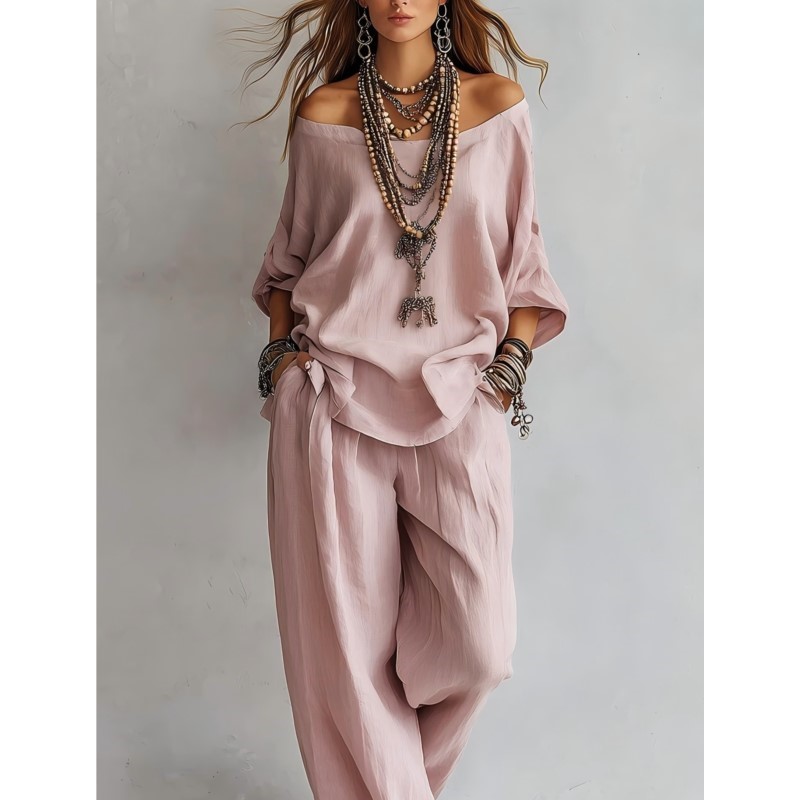 Yazlık Yeni Günlük Bol Keten K - Summer Clothing Set For Girls incelemesi ve fiyatı