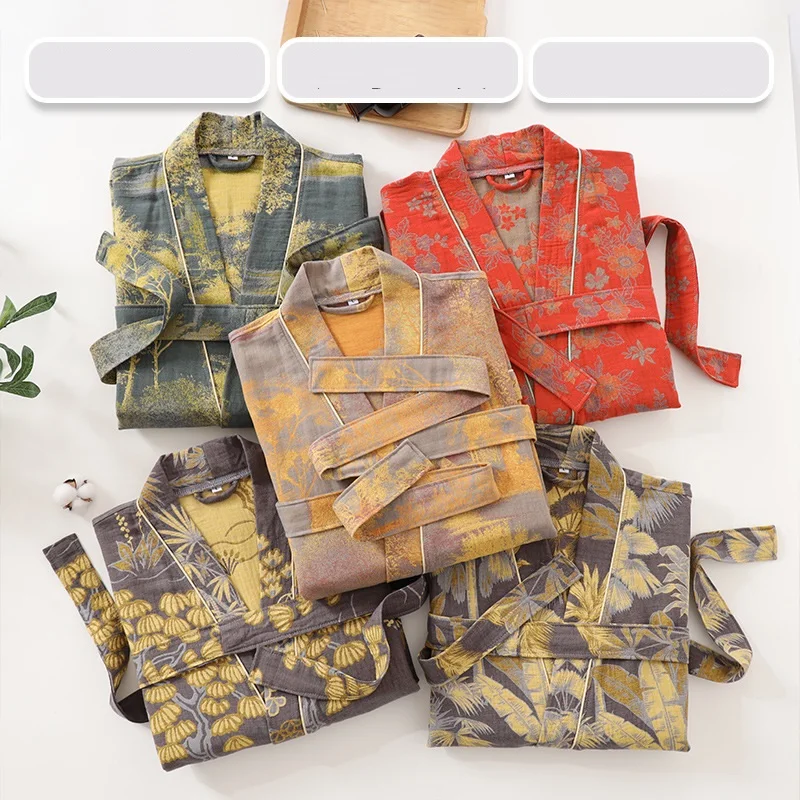 İlkbahar Yaz Saf Pamuk Çift Ka - Summer Gauze Clothing incelemesi ve fiyatı
