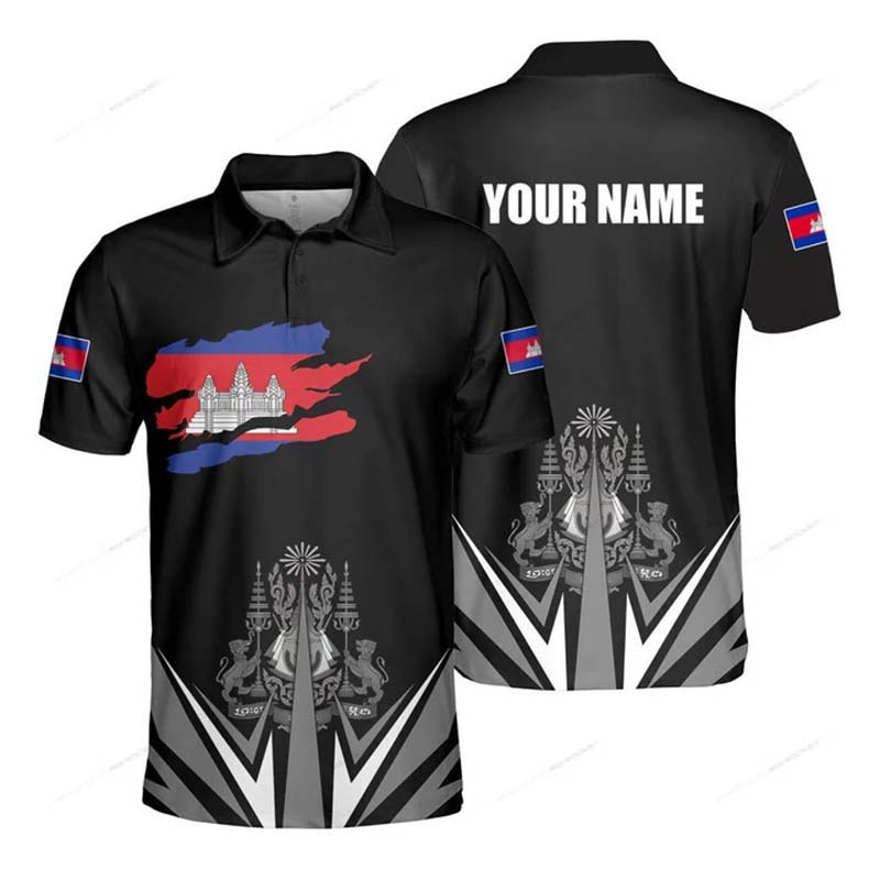 Özel Ad Kamboçya Bayrağı Grafi - Summer Clothing Boys incelemesi ve fiyatı
