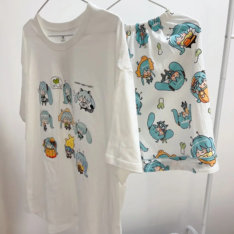 Yeni Hatsune Miku pijama yaz s - Japan Summer Festival Clothing incelemesi ve fiyatı