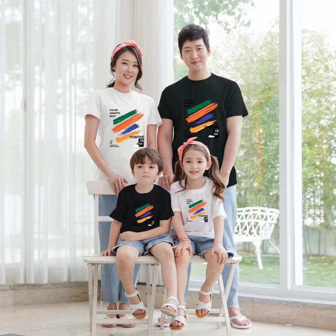 Aile Kombinleri Tişörtleri 202 - Summer Clothing Drawing incelemesi ve fiyatı