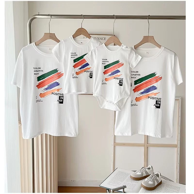 Aile Kombinleri Tişörtleri 202 - Summer Clothing Drawing incelemesi ve fiyatı