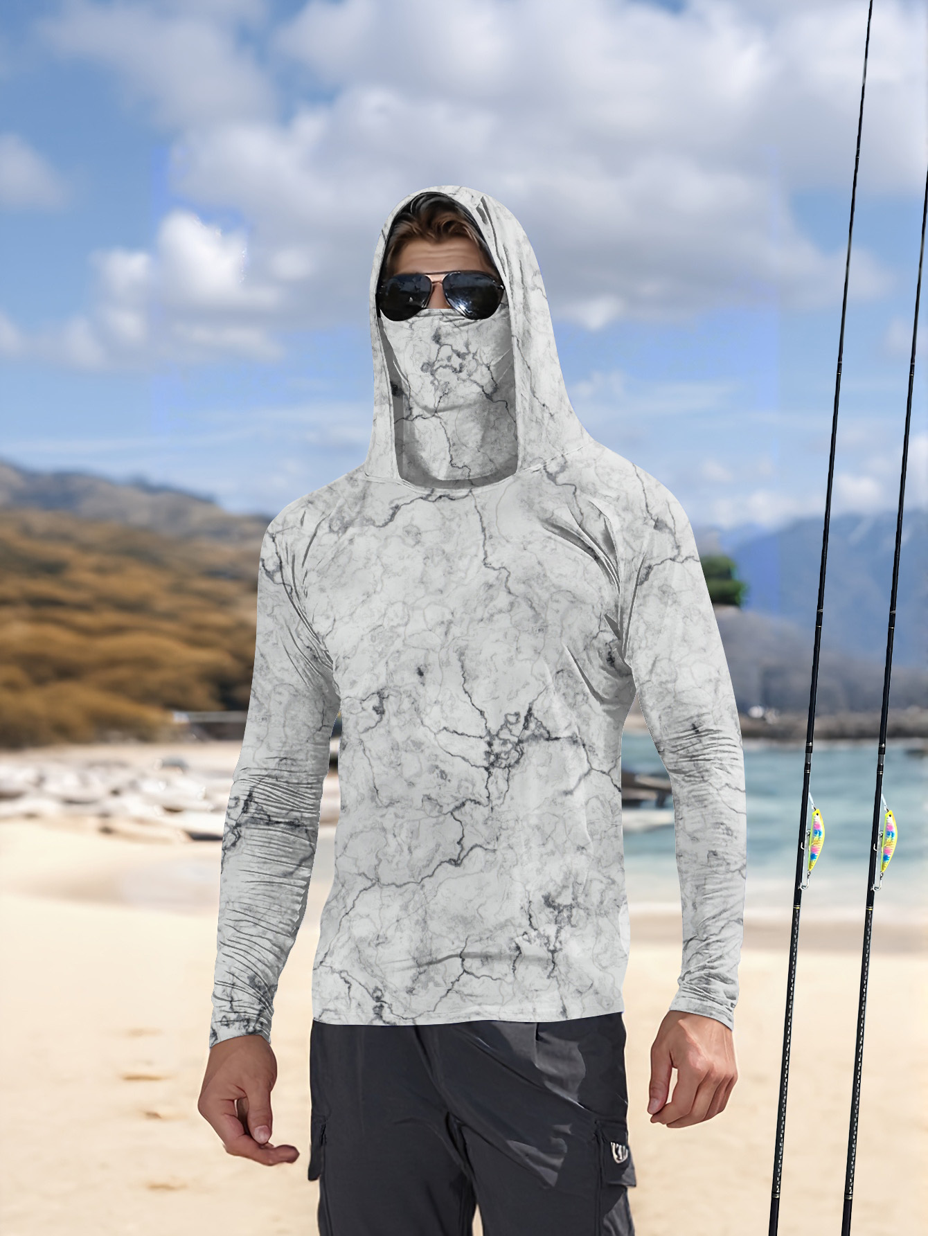 Erkek Kapüşonlu Balıkçı Gömleğ - Summer Clothing Mens incelemesi ve fiyatı