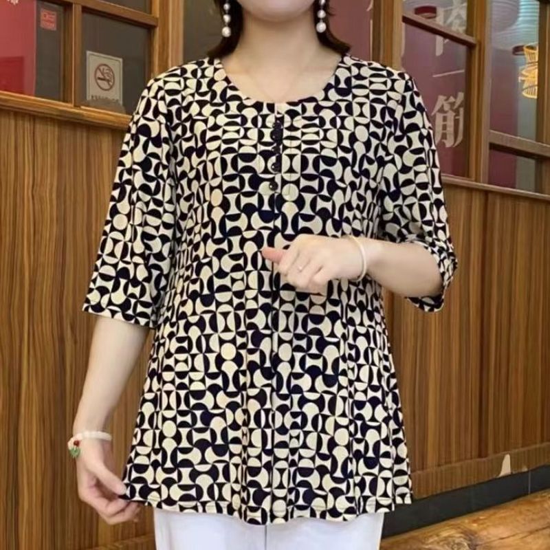 Vintage baskılı tişört Casual  - Summer Clothing For 60 Year Old Woman incelemesi ve fiyatı