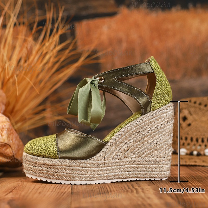 Yuvarlak Burunlu Topuklu Kadın - Espadrille Sandal Women incelemesi ve fiyatı