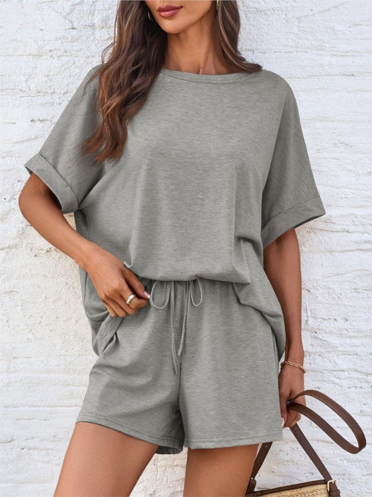 Bayan Günlük Set Moda Düz Renk - Summer Clothing Set For Girls incelemesi ve fiyatı
