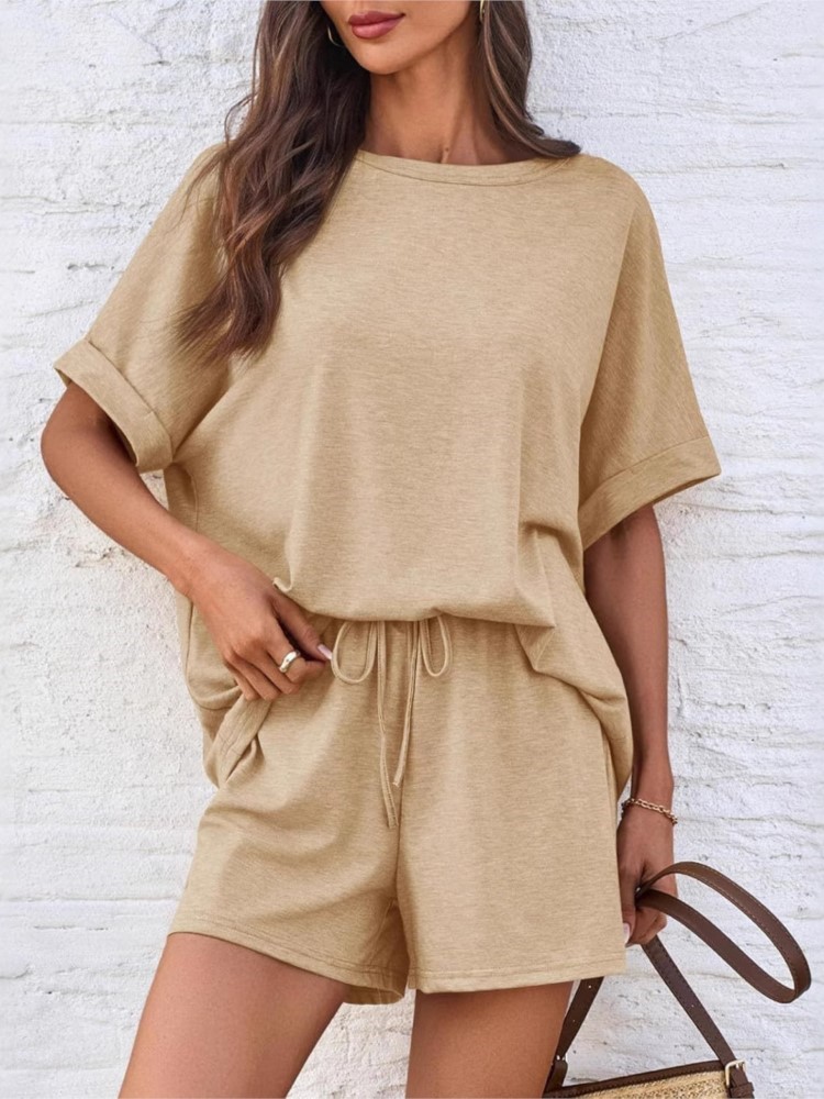 Bayan Günlük Set Moda Düz Renk - Summer Clothing Set For Girls incelemesi ve fiyatı