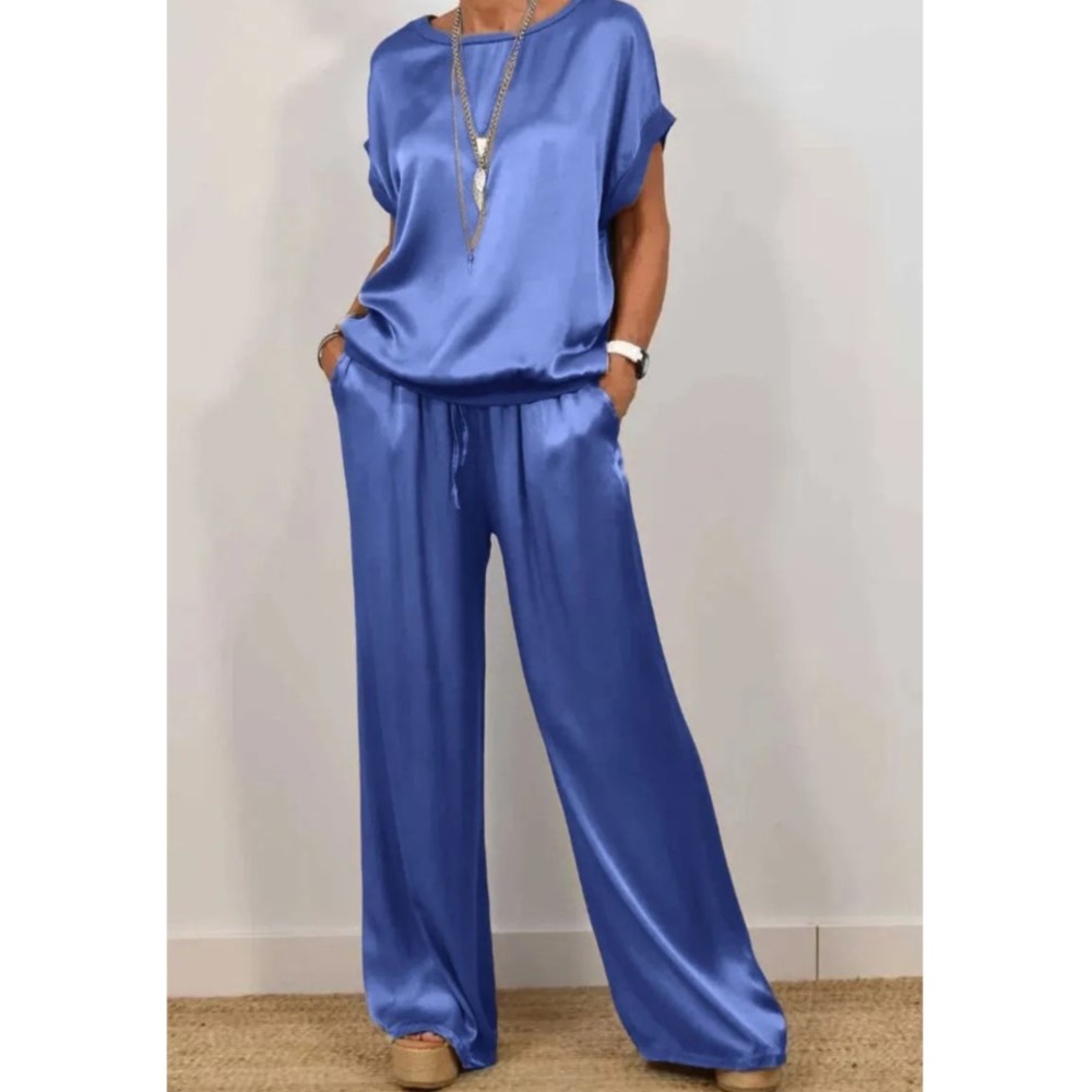 2 parçalı Set Moda Saten O Boy - Summer Clothing Set For Girls incelemesi ve fiyatı