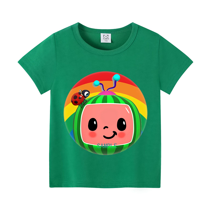 Cocomelons Bebek T-Shirt Anime - Summer Clothing Boys incelemesi ve fiyatı