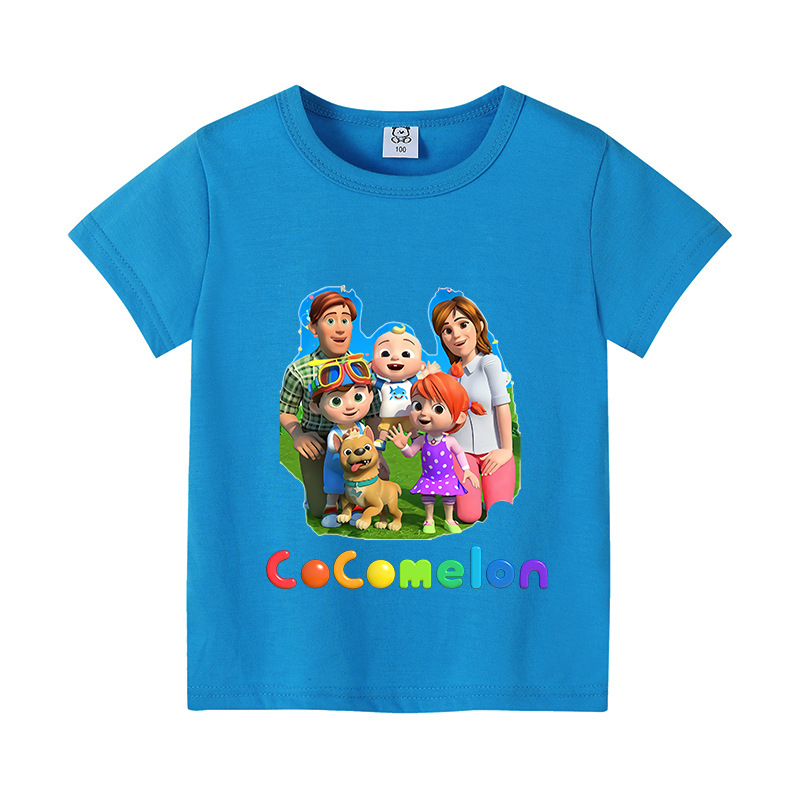 Cocomelons Bebek T-Shirt Anime - Summer Clothing Boys incelemesi ve fiyatı